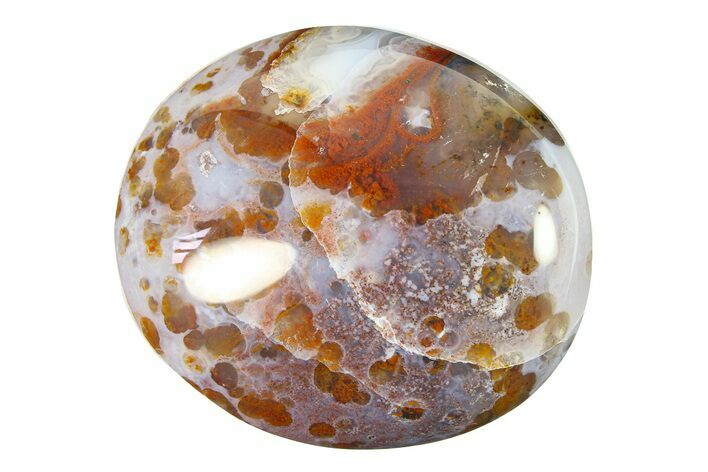 Polished Ocean Jasper Stone - New Deposit #297255